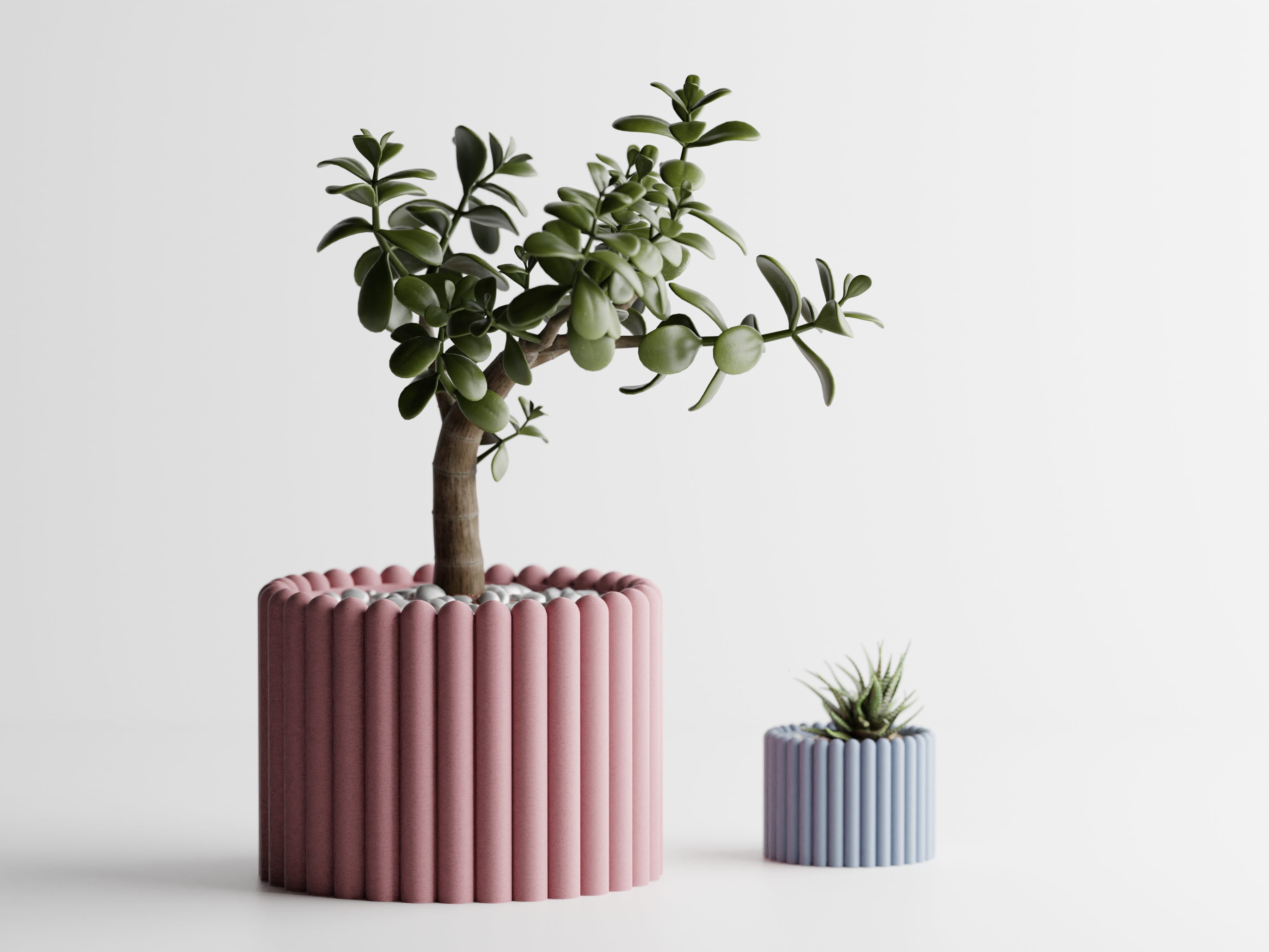 AVRUNDAD Modern Planter