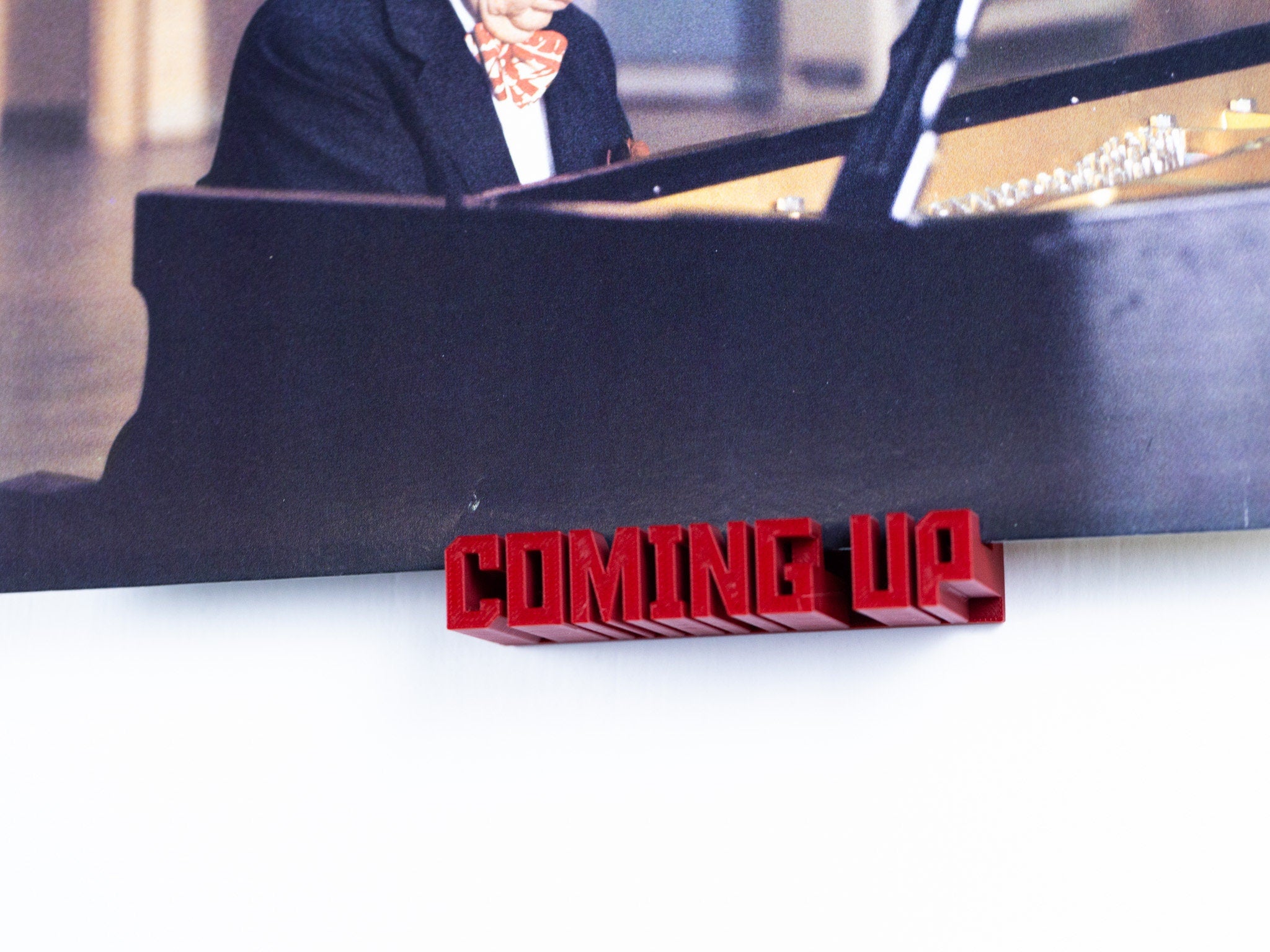 "COMING UP" Vinyl LP Wall Display Mount