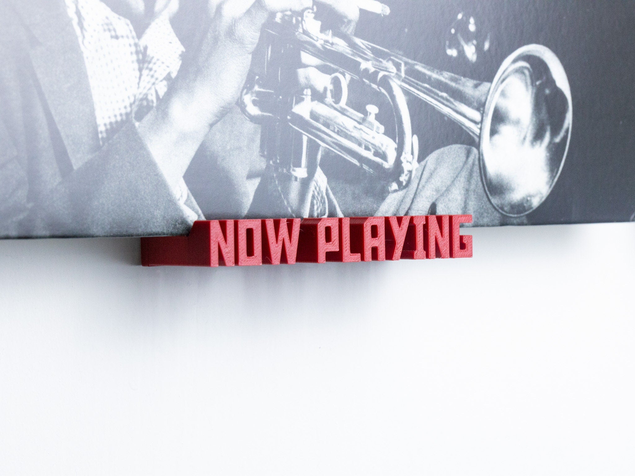 "NOW PLAYING" Vinyl Wall Display Mount